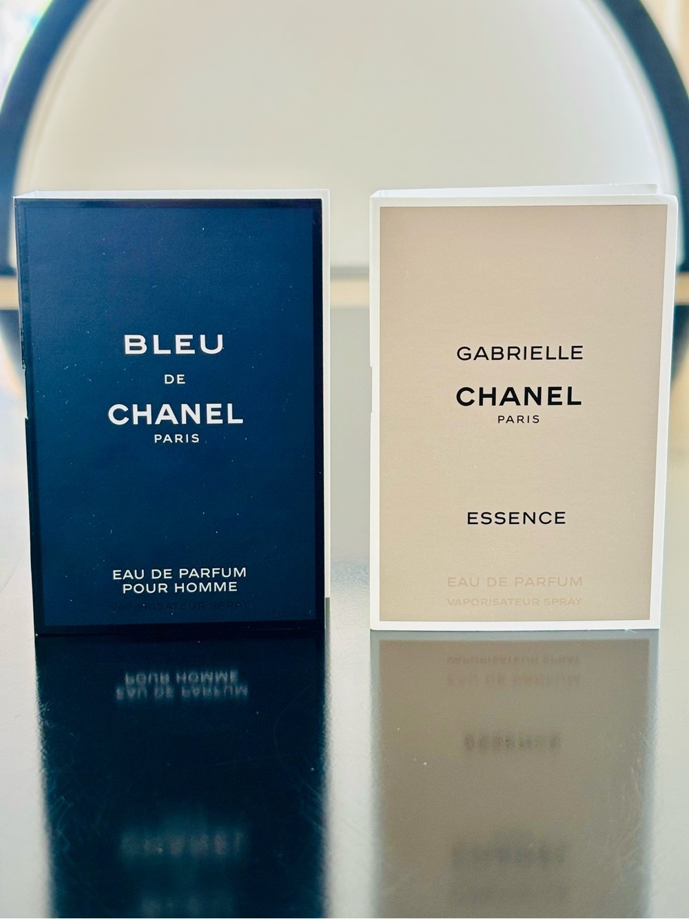 Chanel Mini Sample Fragrances of Bleu and Gabrielle